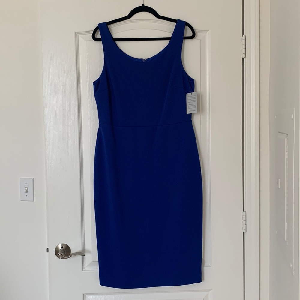 Betsey Johnson Cobalt Blue Sheath Dress - 12